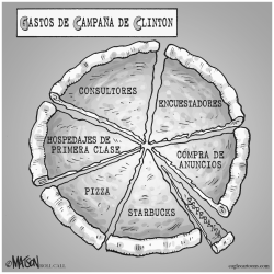 GASTOS DE CAMPAñA DE CLINTON by RJ Matson