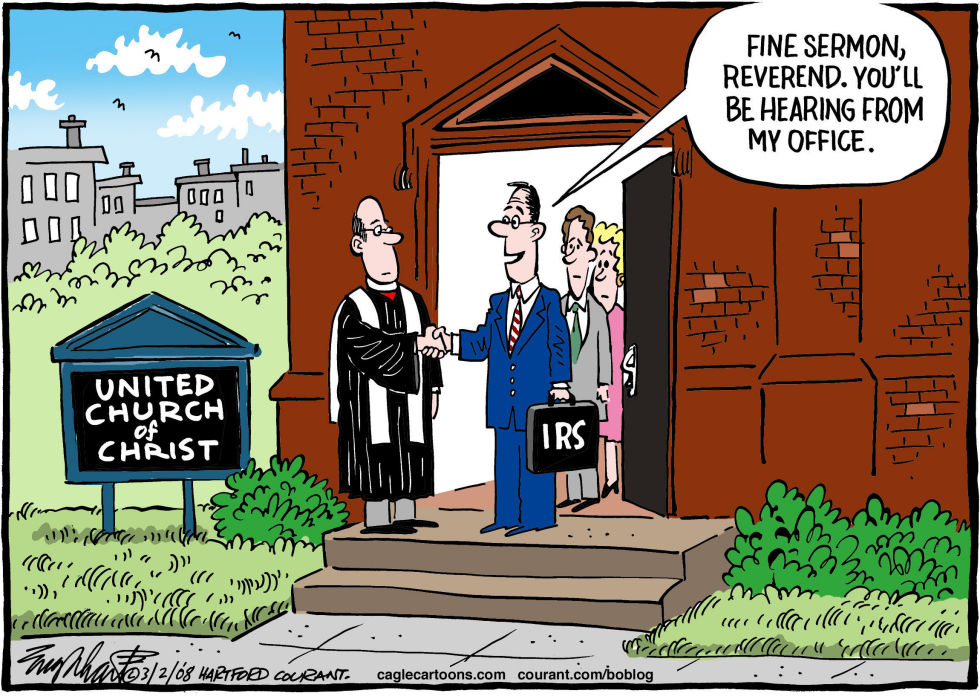  UNITED CHURCH OF CHRIST VS IRS by Bob Englehart