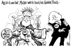 MCCAIN AND THE GEORGE MIDAS TOUCH by Mike Lane