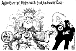 MCCAIN AND THE GEORGE MIDAS TOUCH by Mike Lane