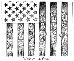 US PRISON POPULATION by Adam Zyglis