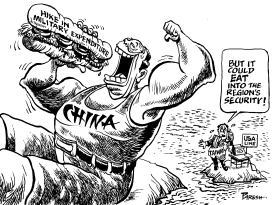 CHINA'S MILITARY BUDGET by Paresh Nath