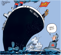 CANADIANS DELIVER BLOW TO OBAMA by Patrick Corrigan