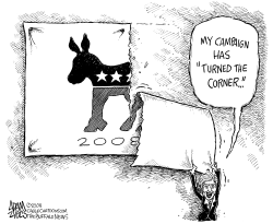 DIVIDING THE DEMOCRATS by Adam Zyglis