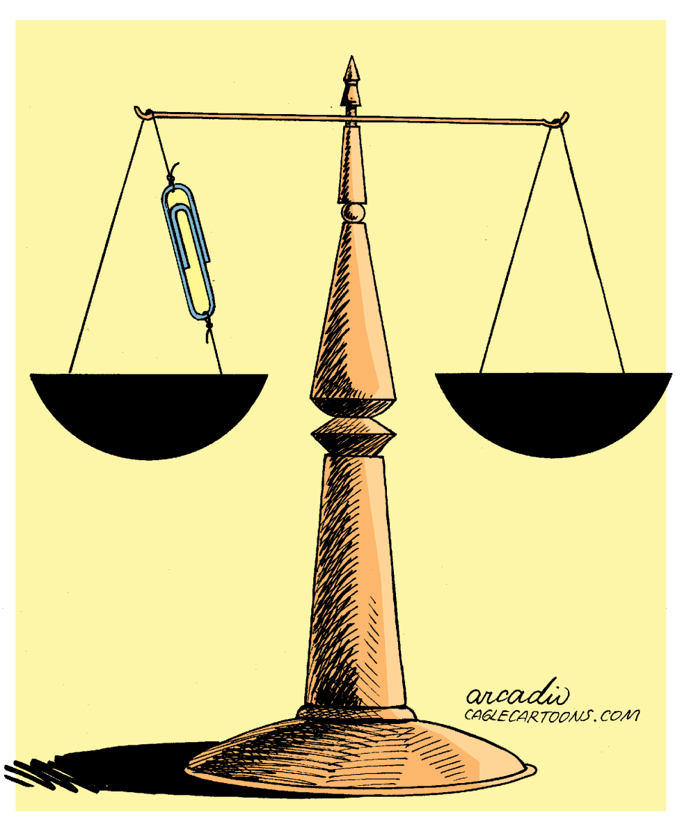  JUSTICE BY A THREAD by Arcadio Esquivel