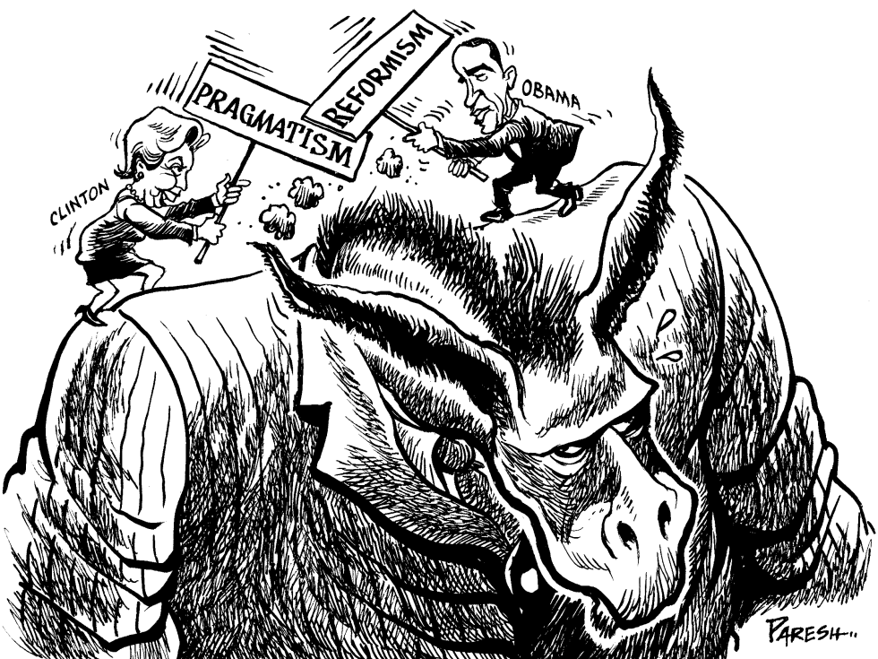  DEMOCRATIC BATTLE by Paresh Nath