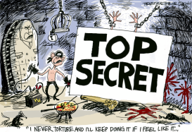 BUSH TORTURE by Pat Bagley