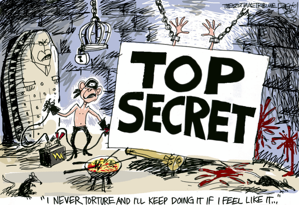  BUSH TORTURE by Pat Bagley