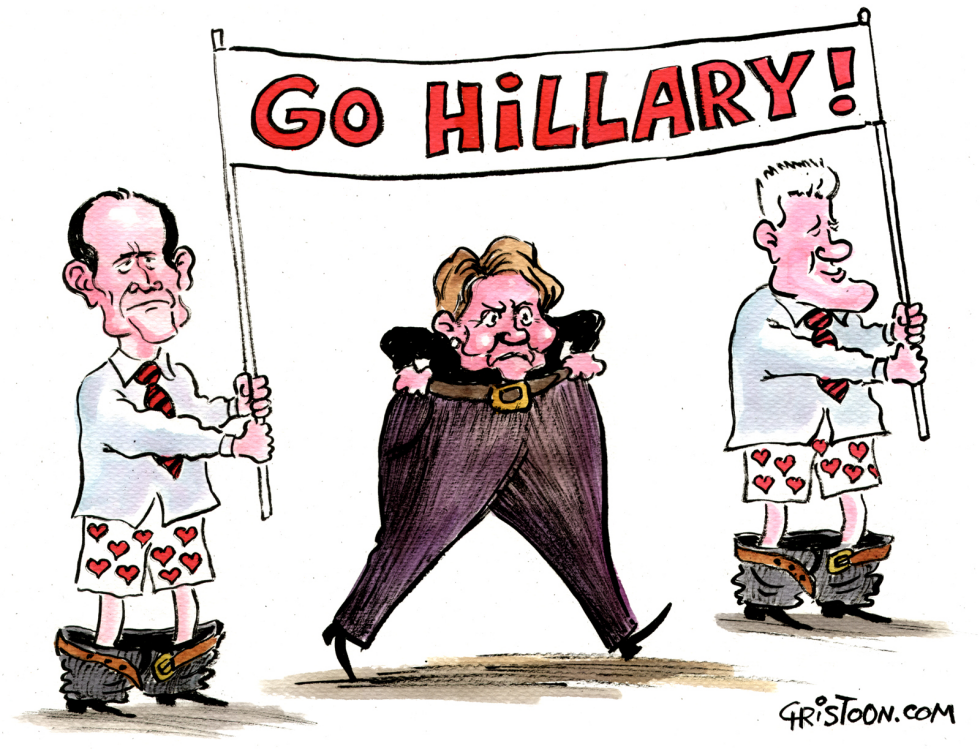  GO HILLARY! -  by Christo Komarnitski