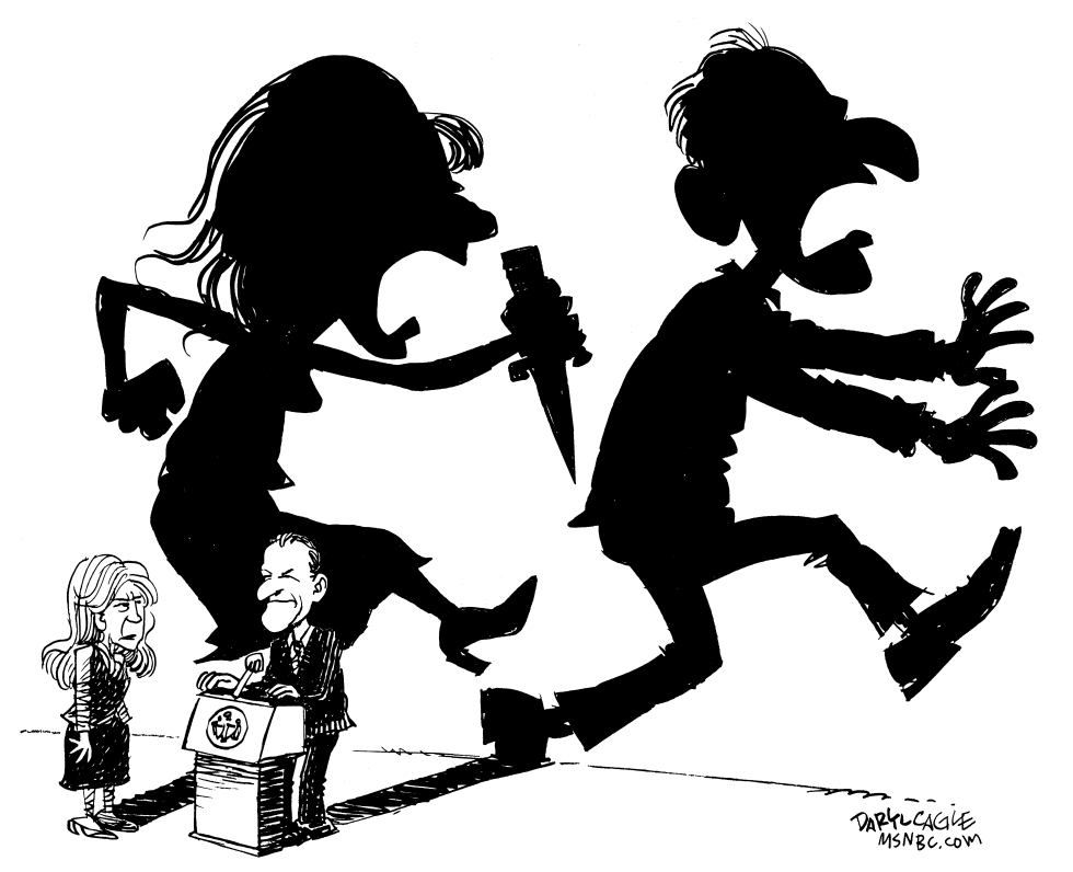  SPITZER RESIGNS SHADOW by Daryl Cagle