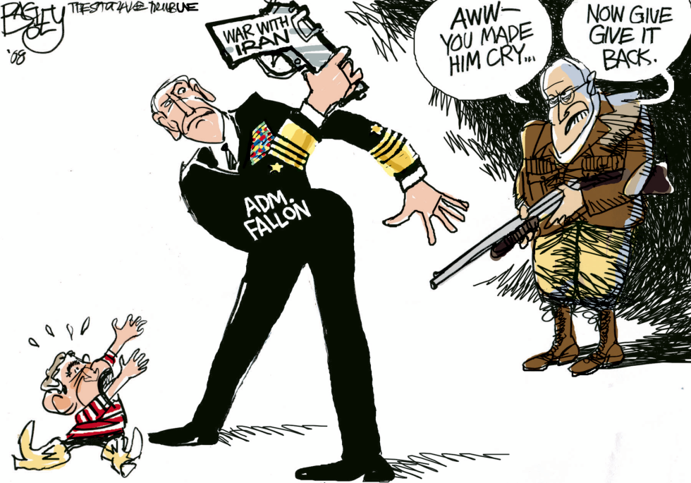  FALLON GONE by Pat Bagley