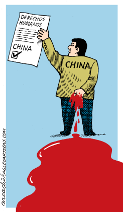 CHINA Y LOS DERECHOS HUMANOS COL by Arcadio Esquivel