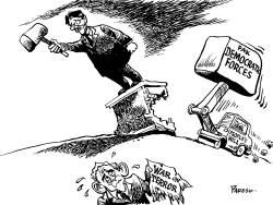 BUSH AND MUSHARRAF by Paresh Nath