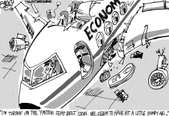 BUSH CRASH  by Pat Bagley