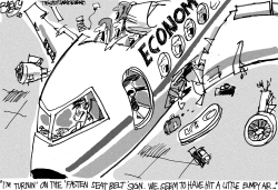 BUSH CRASH  by Pat Bagley