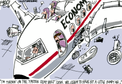 BUSH CRASH  by Pat Bagley