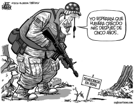 CINCO AñOS Y NO HAY CRECIMIENTO EN IRAQ by Parker