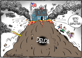 CRISIS DE DEUDA  by Bob Englehart