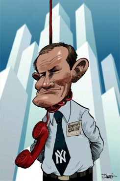 RESIGNATION OF SPITZER by Dario Castillejos