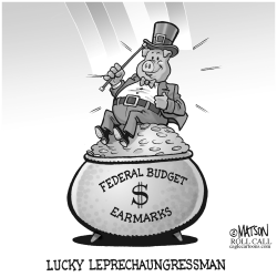 EARMARKS LEPRECHAUN by RJ Matson