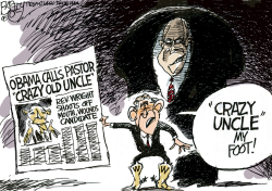 CRAZY UNCLE by Pat Bagley