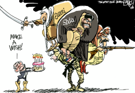 IRAQ WAR BIRTHDAY  by Pat Bagley