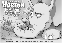 HORTON HEARS A WHO THAT OBAMA HEARD by RJ Matson