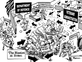 U.S. SOLDIERS AT HOME by Paresh Nath