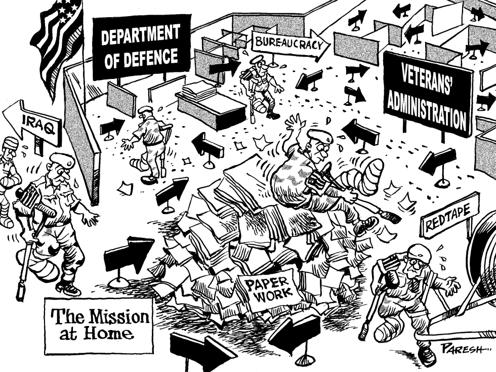  U.S. SOLDIERS AT HOME by Paresh Nath