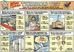 FUN HILLARY THRESHOLD TEST  by RJ Matson