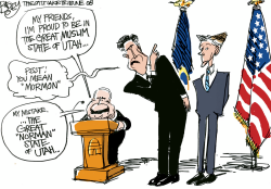 LOCAL MCCAIN IN UTAH by Pat Bagley