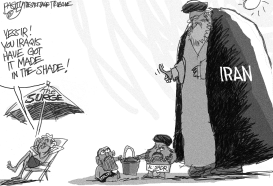 SHADES OF IRAQ by Pat Bagley