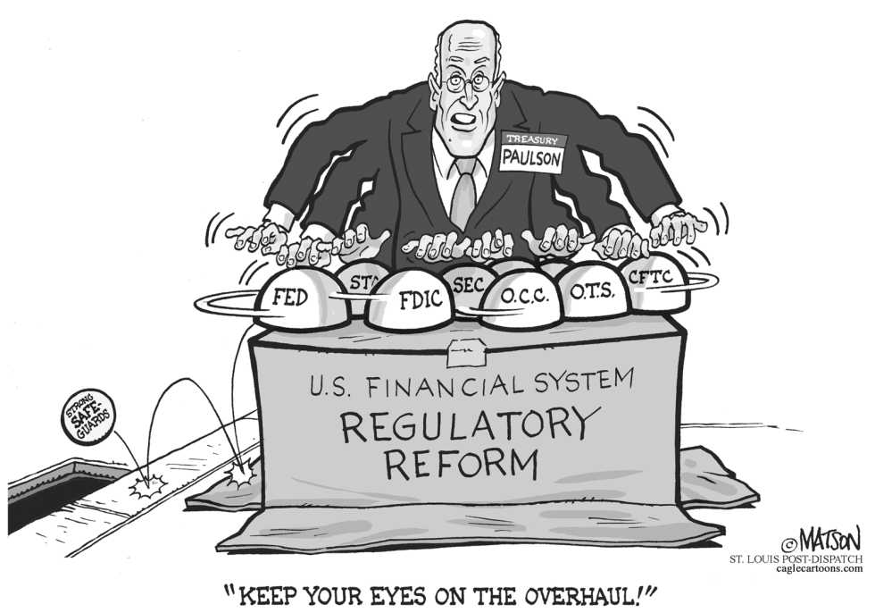  REGULATORY REFORM SHELL GAME by RJ Matson