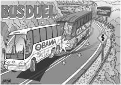 PENNSYLVANIA BUS DUEL by RJ Matson