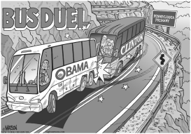 PENNSYLVANIA BUS DUEL by RJ Matson