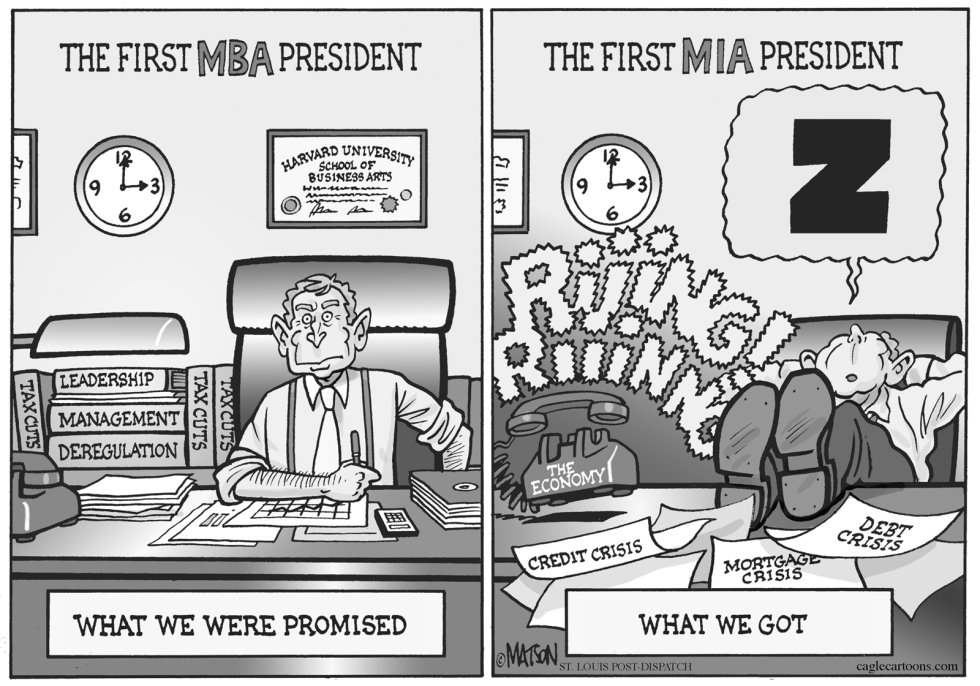  THE FIRST MBA PRESIDENT by RJ Matson