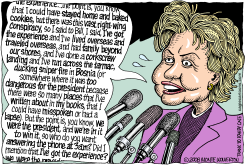 HILLARY IN HER OWN WORDS by Wolverton