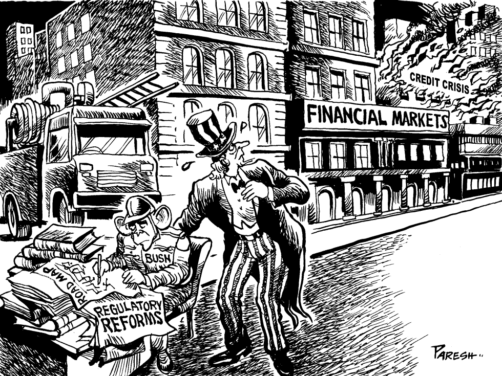  FINANCIAL MARKET FIRE by Paresh Nath