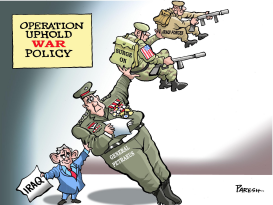 UPHOLD WAR POLICY by Paresh Nath