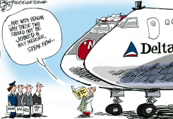 DELTA NORTHWEST MERGER  by Pat Bagley