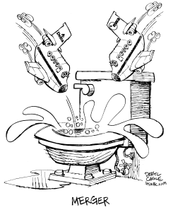 DELTA NORTHWEST MERGER by Daryl Cagle