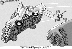 BUSH IS OK by Pat Bagley