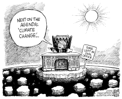 BUSH CLIMATE - EARTH DAY by Adam Zyglis