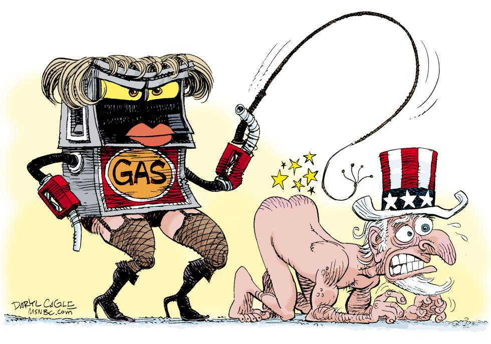  DOMINATING GAS PRICES  by Daryl Cagle