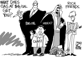 OIL FRIENDS by Pat Bagley