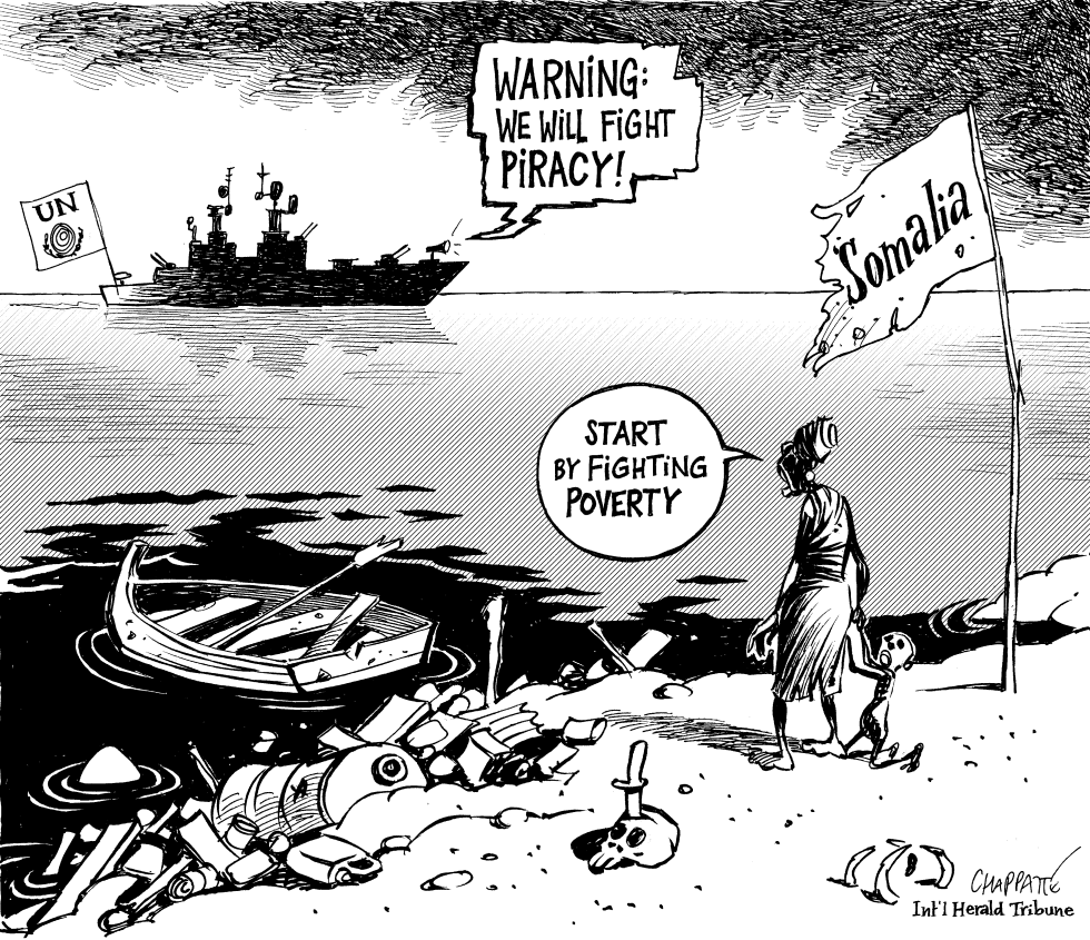  PIRATES OF SOMALIA by Patrick Chappatte