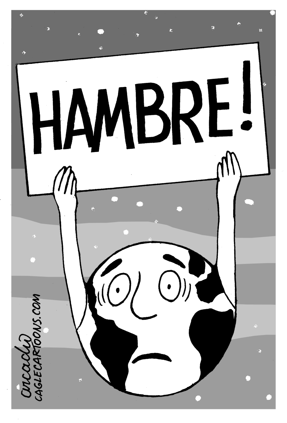  MUCHA HAMBRE EN EL MUNDO by Arcadio Esquivel