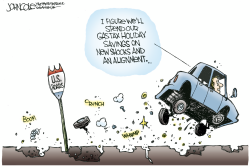 GAS TAX HOLIDAY by John Cole