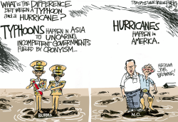 MYANMAR BURMA TYPHOON  by Pat Bagley