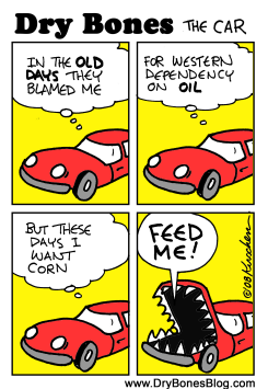 CORN ETHANOL AND THE AUTOMOBILE by Yaakov Kirschen